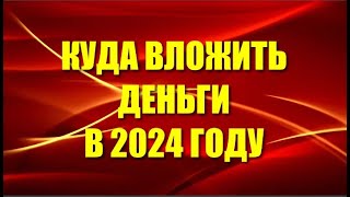 Куда вложить деньги в 2024 году