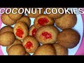 Crunchy crispy cookiescoconut cookies recipesoft coconut cookies recipe by lubnanadeem