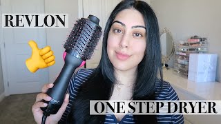 HOW I STYLE MY HAIR | BLOWOUT AT HOME | REVLON ONE STEP HAIR DRYER