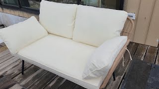 Upgrade Your Patio With The YITAHOME Patio Love Seat! by TipsNNTricks 142 views 3 months ago 4 minutes, 57 seconds