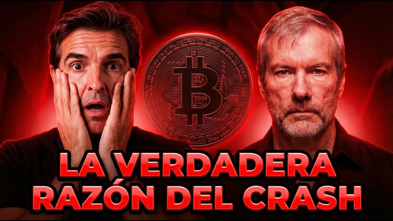 ¡La VERDADERA razón por la que Bitcoin se está desplomando! [MicroStrategy en problemas]