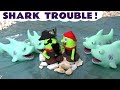 Funny Funlings Shark Trouble for PIrates with Thomas The Tank Engine toy story for kids TT4U