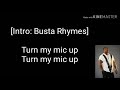 Busta Rhymes - Calm Down (ft. Eminem) Lyrics Mp3 Song