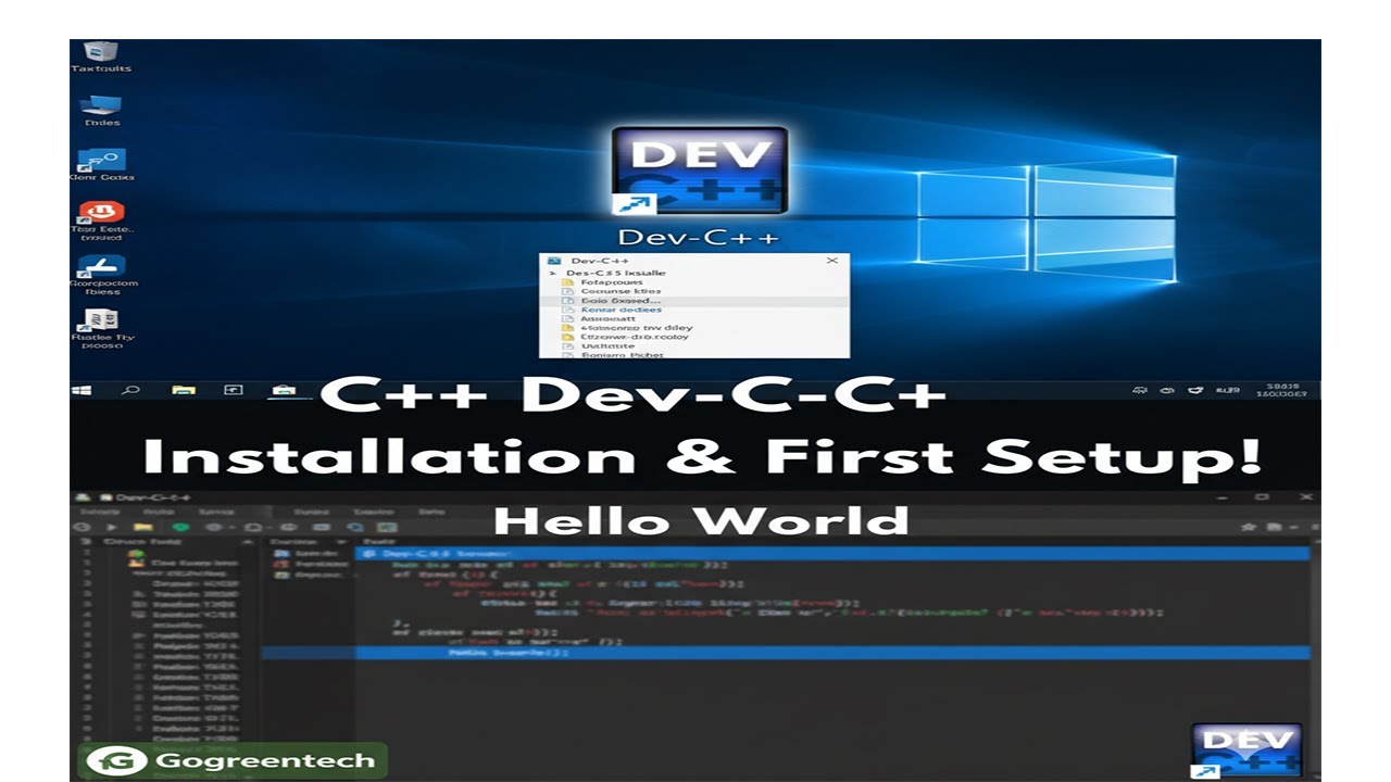 Getting Started with C++: Install Dev-C++ & Write Your First Program ...