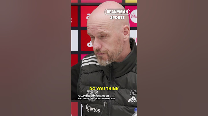 Erik ten Hag walks out of press conference when asked about worst Premier League finish in history