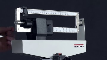 How to Zero a Mechanical Scale