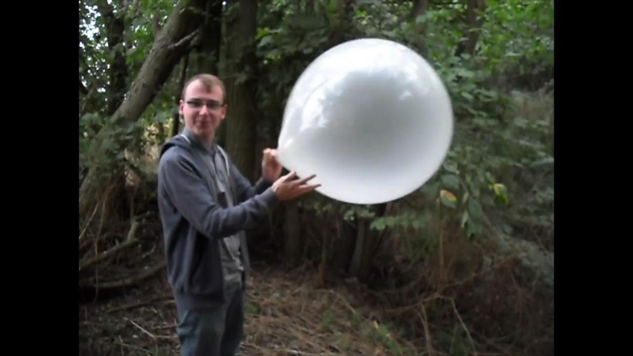 Cattex 32 inch clear balloon blow to pop btp b2p YouTube