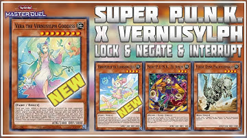 VERNUSYLPH x P.U.N.K. | LOCK & NEGATE & INTERRUPT Combo in 1 Deck | Yu-Gi-Oh! Master Duel
