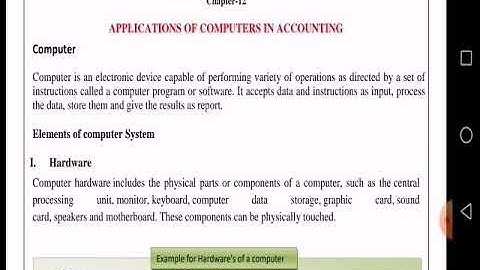 Plusone Accountancy Chapter 12 Applications of Computers in Accounting