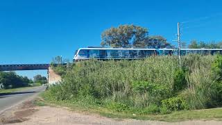 Cruce Puente Sobre Ruta 41 Tren LBS con destino a Base Tapiales.