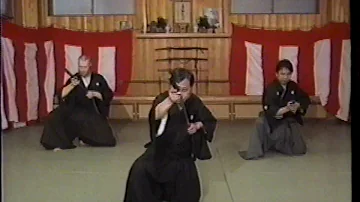 天真正伝香取神道流剣術 Tenshin Shoden Katori Shinto ryu (Suwari Kata Nuki Tsuke No Ken)