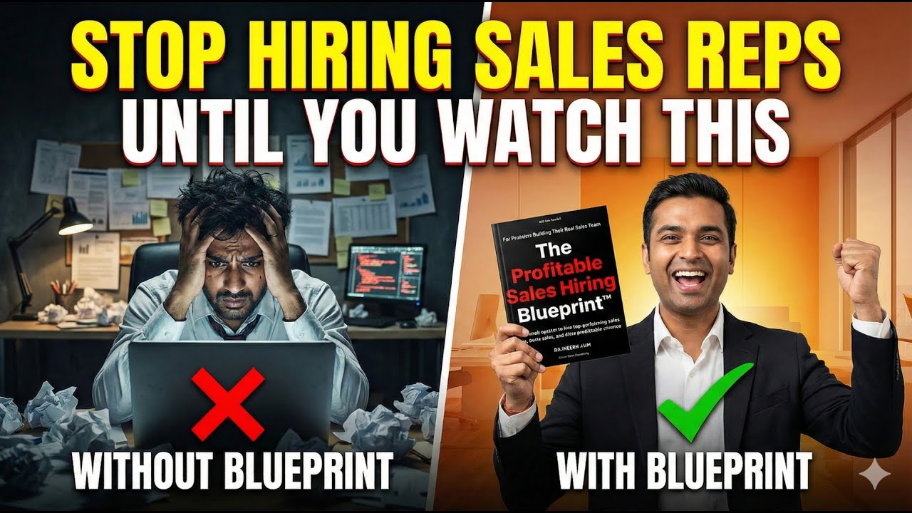 Stop Hiring Sales Reps Until You Watch This (The Founder Trap)