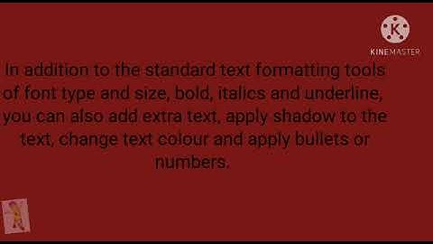 Std: 7.Sub: Computer. Ls. No. 5 Text Designing in Presentation
