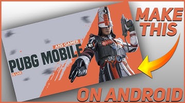 How To Make Pubg Mobile live Streaming Thumbnail | Pubgm | Gaming Thumbnail | Thumbnail Tutorials
