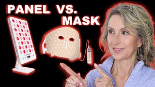 Red Light Therapy - Mask VS Panel - Which is Best for You?