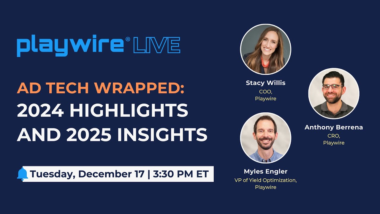 Ad Tech Wrapped: 2024 Highlights and 2025 Insights