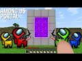 Minecraft, But How To Build PORTAL To AMONG US DIMENSION !?