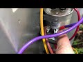 Splitting A/C Condenser Dual Capacitor with a Single Fan Capacitor