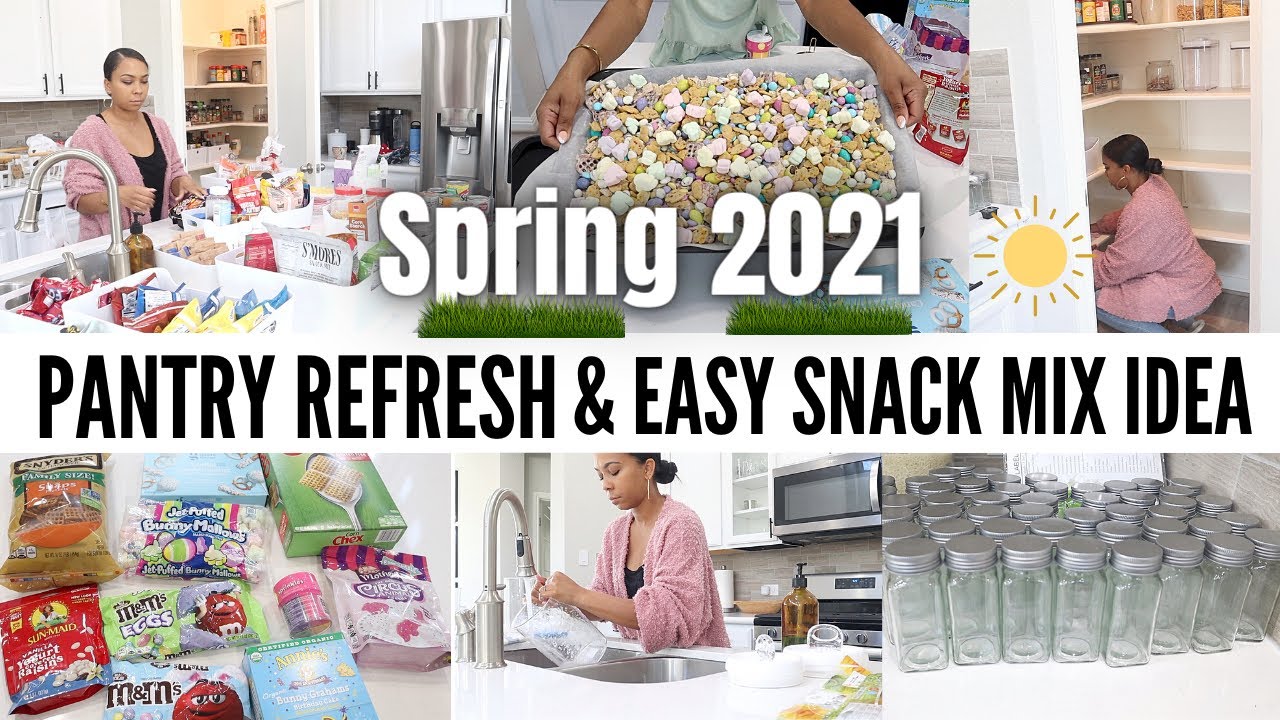Pantry Spring Clean PANTRY ORGANIZATION! SPRING CLEANING 2021 | HOW TO ORGANIZE YOUR PANTRY ...