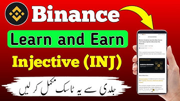 Binance Learn & Earn Injective INJ Token || Binance Academy Full Overview