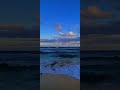 Soothing Waves & Stunning Sunset 🌅 Sandy Beach Oʻahu | Hawaii Golden Hour Vibes 🌊