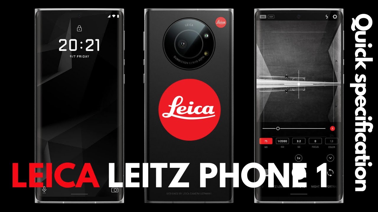Leica Leitz Phone 1 specification #Leica #Leitz - YouTube