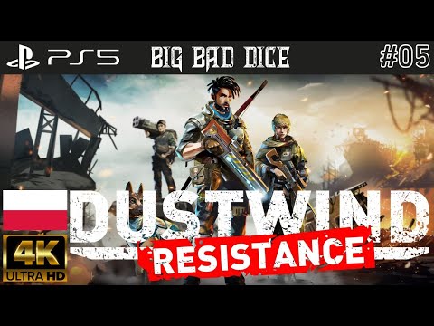 🤖 Droid, Oficer Bandytów i Zaginiony Burmistrz! | Dustwind: Resistance PL #05 | 4K 60FPS