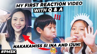 IS BEING A SINGLE MOM ISSUE IN KOREA? | REACTING TO INA AND IJUN'S CHUBBY BUNNY VIDEO | #pmsk