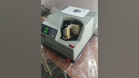 Godrej Bundle note counting machine गोदरेज बंडल नोट गिनती मशीन  model - swift turbo India no - 1