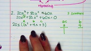 4.6 Solving Polynomial Functions Part 3