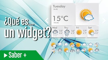 ¿Qué es... un Widget?