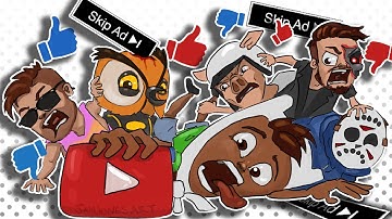 Gmod D-Run Funny Moments - YouTube Headquarters!?