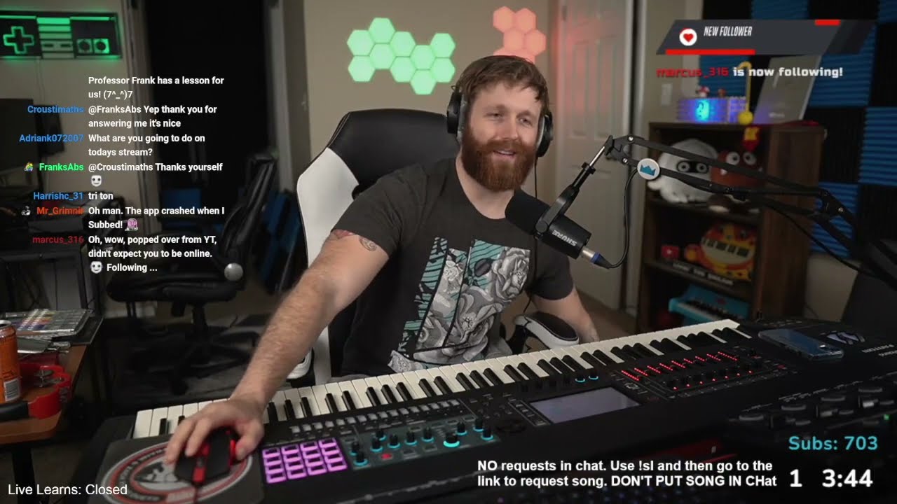 Perfect pitch vs Relative pitch - Frank Tedesco - fan upload