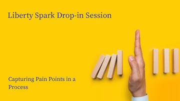 Capturing pain points in a process - Liberty Spark drop-in session | Netcall