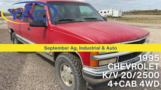 1995 CHEV K/V 20/2500 4 CAB 4WD I-251773