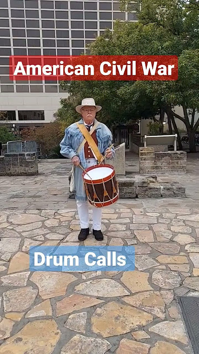 American Civil War Drum Calls #snare #war #Calls #March #sanantonio #vintage #old #civilwar #texas