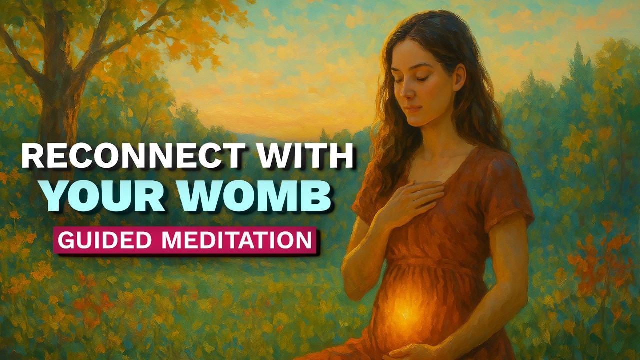 Evening Womb Healing Meditation for Fertility & Feminine Energy ...