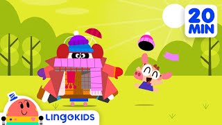 GETTING DRESSED 🧥👚 + More Cartoons For Kids | Lingokids