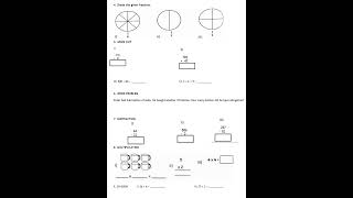 Grade 3 Mathematical Activities Mid Term 2 2026 Exam with Marking Scheme