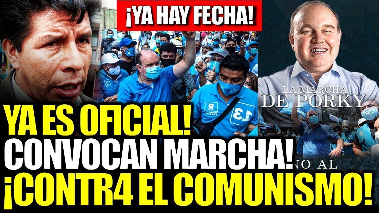 ¡LO ÚLTIMO! RAFAEL LÓPEZ ALIAGA CONVOCA A UNA GRAN MARCHA CONTRA EL ...