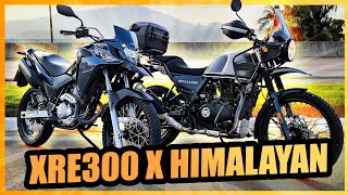 HONDA XRE 300 X ROYAL ENFIELD HIMALAYAN *QUAL A MELHOR COMPRA?*