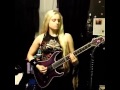 Brittany paige on guitar  high priestess riffs