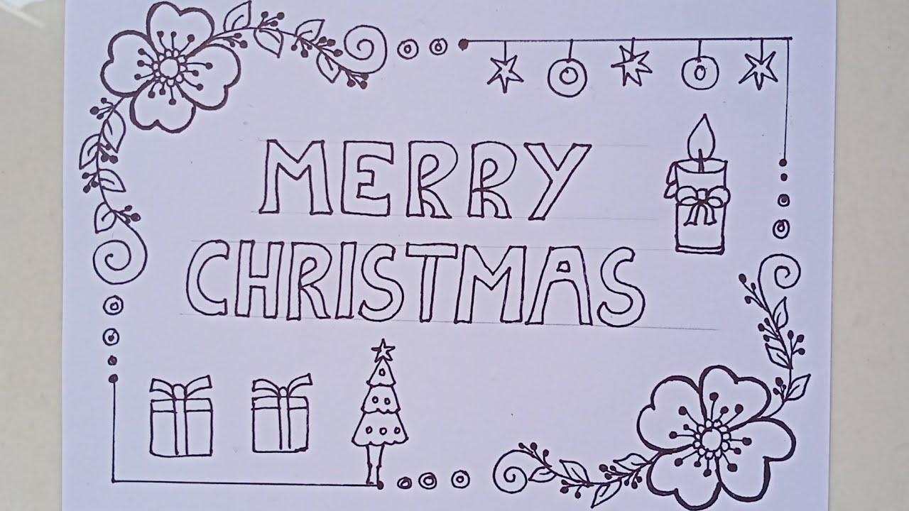 Christmas drawing: Santa Claus and Christmas tree drawing ideas for kids |  Times Now