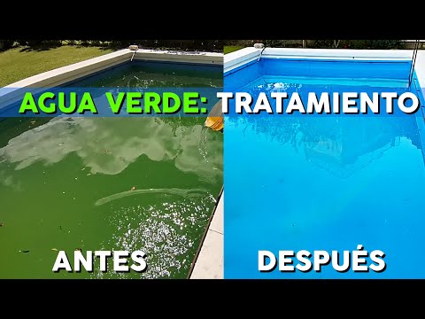 Video: El agua de la piscina se puso verde, ¿qué debo hacer? Recomendaciones prácticas