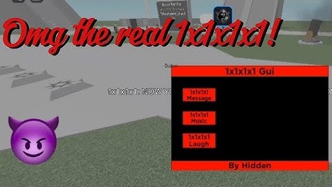 1x1x1x1 cs Gui script👹 ||Pastebin fluxus delta arceus x