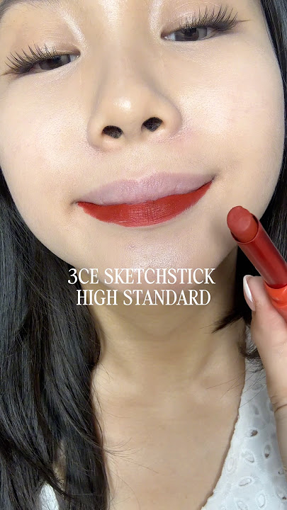 warna bibir dijamin ketutup sih 😱 #sketchstick #3ce #hotfromseoul