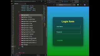 Create html form | Form in html | HTML CSS