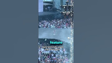 This phone camera had INCREDIBLE zoom at the Taylor Swift Eras Tour...