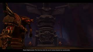 Highmountain Tauren Intro - World of Warcraft: Battle for Azeroth
