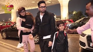 Ayushmann Khurrana With Family SPOTTED At The Airport